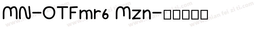 MN-OTFmr6 Mzn字体转换